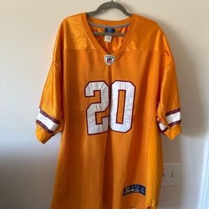 Reebok Orange Football Jersey